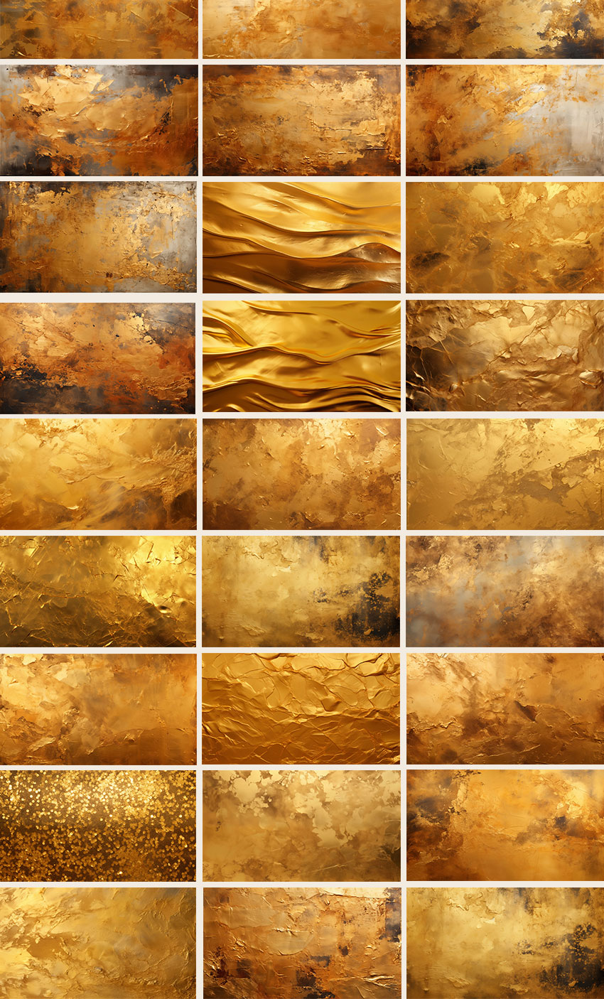 背景素材-200款金色烫金纹理背景素材合集 Gold Textures 图片素材 第13张