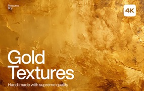 背景素材-200款金色烫金纹理背景素材合集 Gold Textures