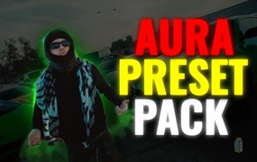 50多个嘻哈说唱风格人物边缘梦幻雾霾发光效果PR预设 AKV Studios – Aura Effect Presets