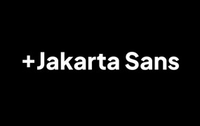 Plus Jakarta Sans 现代可变英文字体，免费可商用