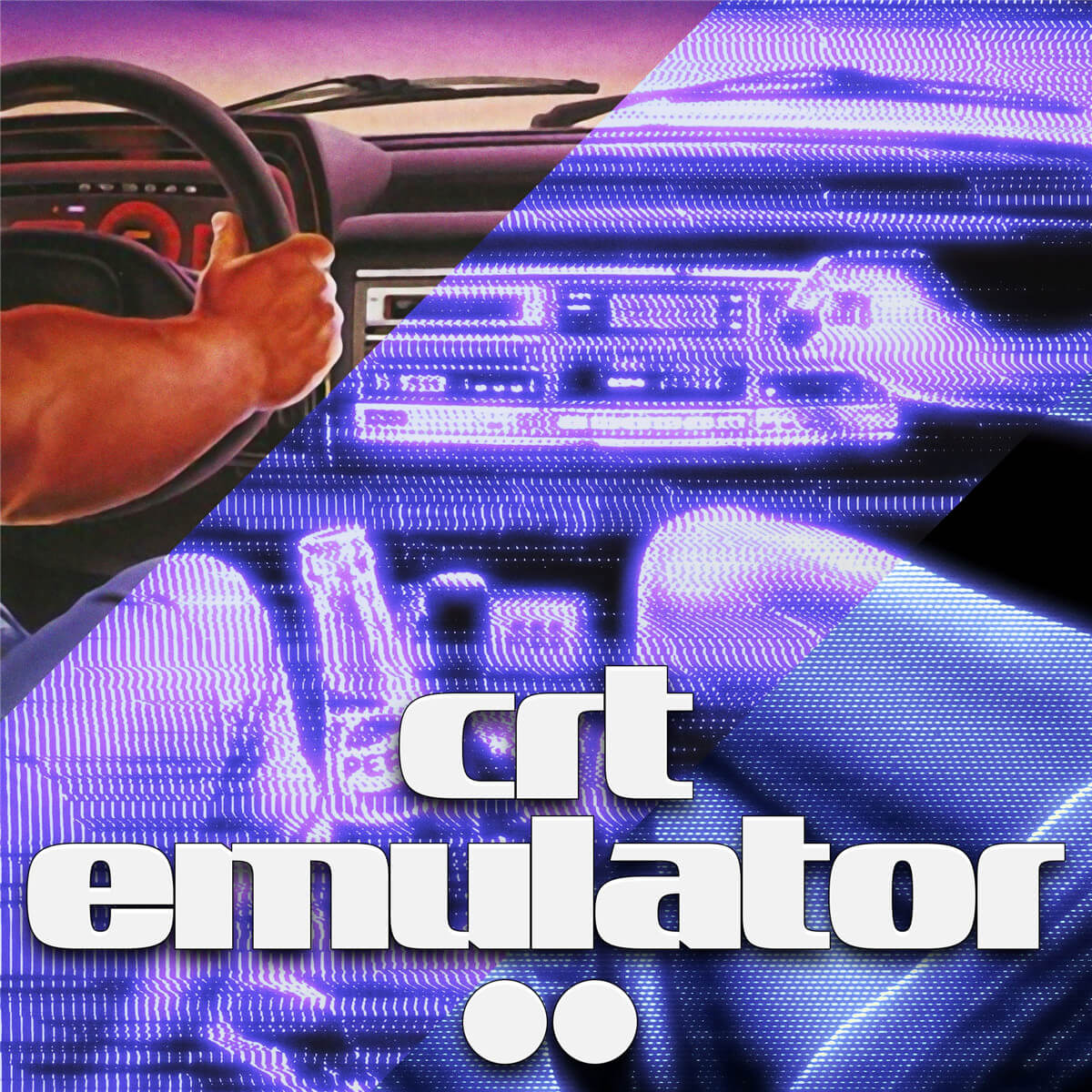 10种高分辨率独特故障艺术科幻CRT模拟器PS动作 CRT Emulator 插件预设 第1张