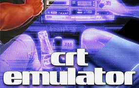 10种高分辨率独特故障艺术科幻CRT模拟器PS动作 CRT Emulator