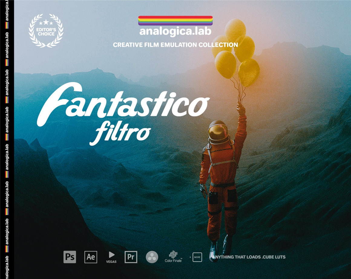Analogica Lab - Fantastico Filtro 创意梦幻温暖胶片模拟色彩外观LUT调色预设 , 第1张