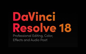 DaVinci Resolve Studio 18.6.0 Build 9 (WIN+MAC) 世界上最先进的调色软件