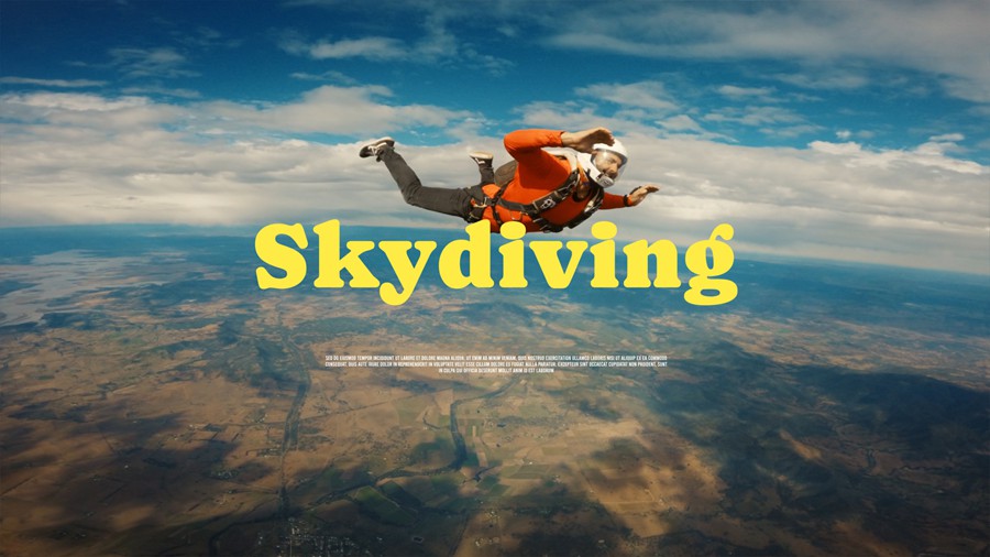 Skydiving 32个跳伞极限运动天际线混剪视频广告纪录片GoPro实拍视频素材 影视音频 第1张