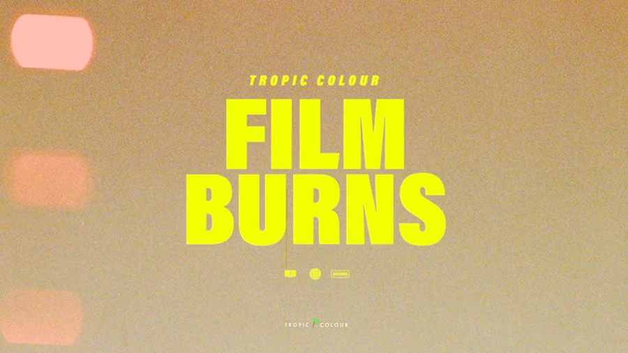Tropic Colour – FILM BURNS VOL.1 FX & TRANSITIONS 胶片燃烧纹理闪光过渡视频标题背景动画特效和过渡转场 FILM BURNS VOL.2 FX & TRANSITIONS , 第6张