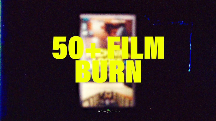 Tropic Colour – FILM BURNS VOL.1 FX & TRANSITIONS 胶片燃烧纹理闪光过渡视频标题背景动画特效和过渡转场 FILM BURNS VOL.2 FX & TRANSITIONS , 第9张