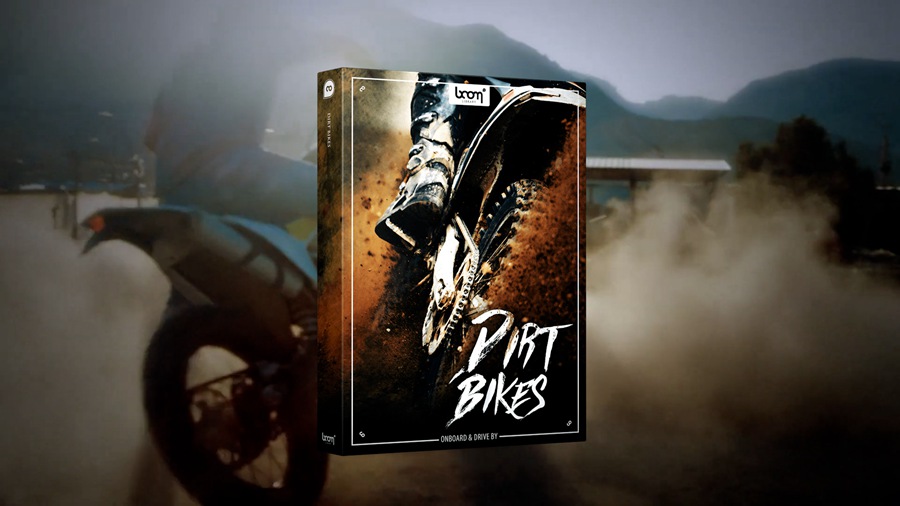 Dirt Bikes 795个越野摩托车音效 – 超车、接近和远离、转弯、怠速、启动和停止、加速、坡道 Boom Library – Dirt Bikes 影视音频 第1张