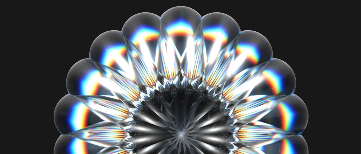 45款3D透明彩虹渐变彩色玻璃水晶英文字母数字png免抠图片素材 Abstract Glass 3D Icon Pack , 第6张
