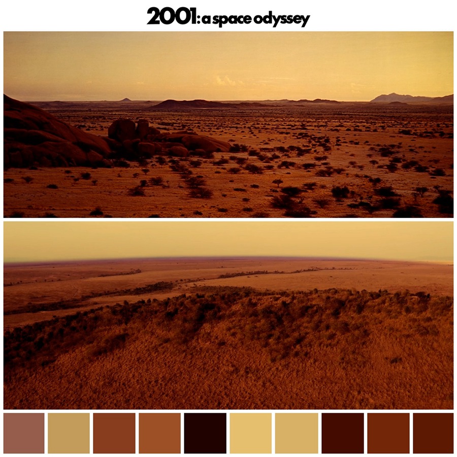 《2001太空漫游》Movie LUTs – 2001 A Space Odyssey LUTs 好莱坞电影美学深红沙棕色巧克力色颜色分级专业LUT 插件预设 第5张