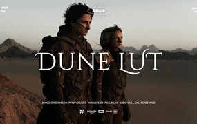 Dune LUT 重现《沙丘》柔和不饱和独特视觉美学电影感调色LUT