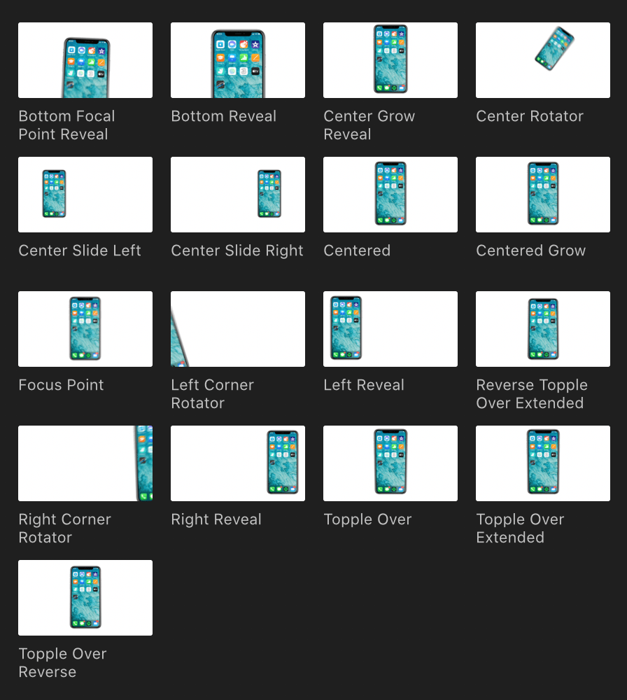 FCPX插件：17种iPhone屏幕样机动画制作工具 iPhone Screen , 第5张