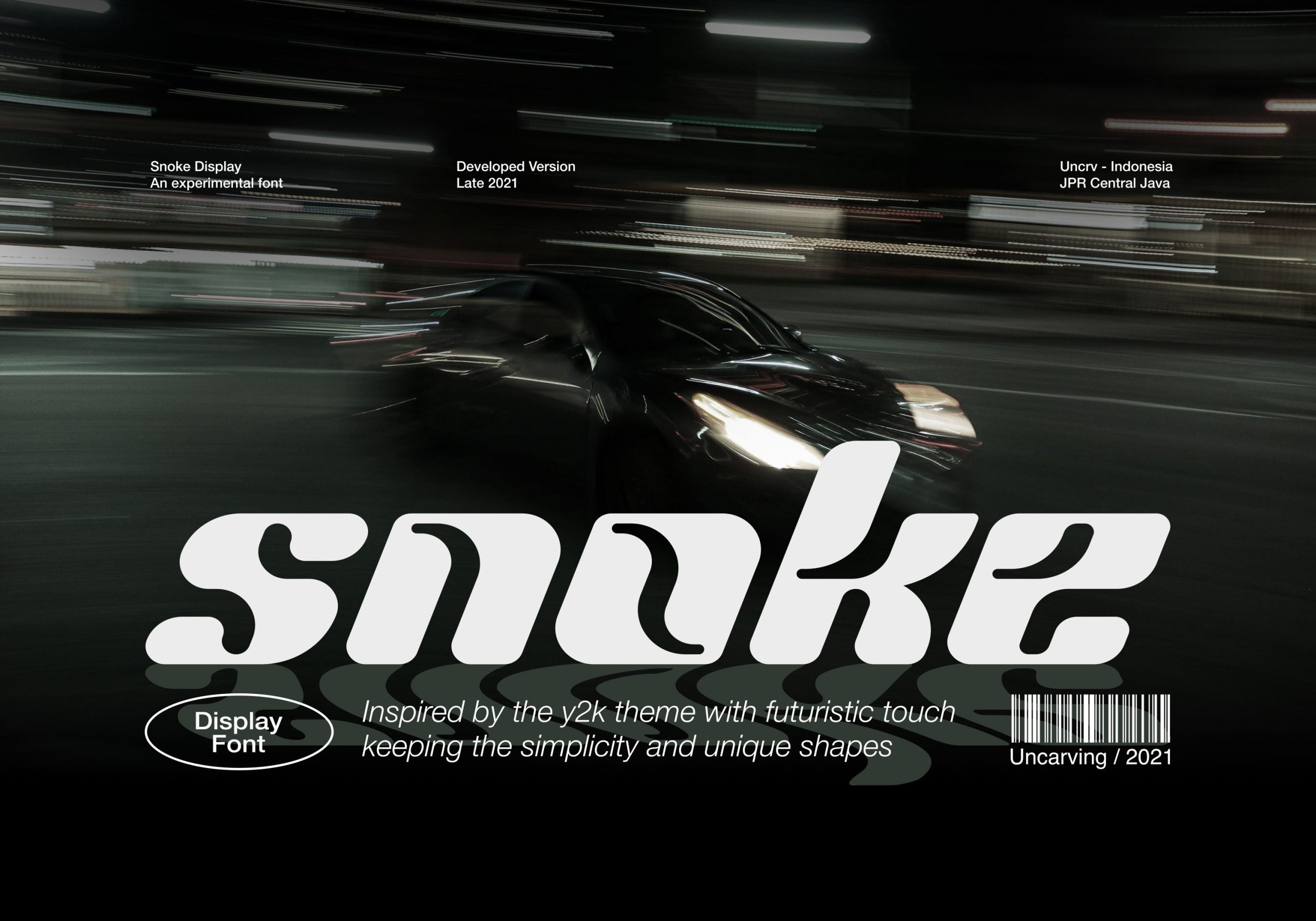 Snoke – Display font 时尚未来感装饰字体 设计素材 第1张