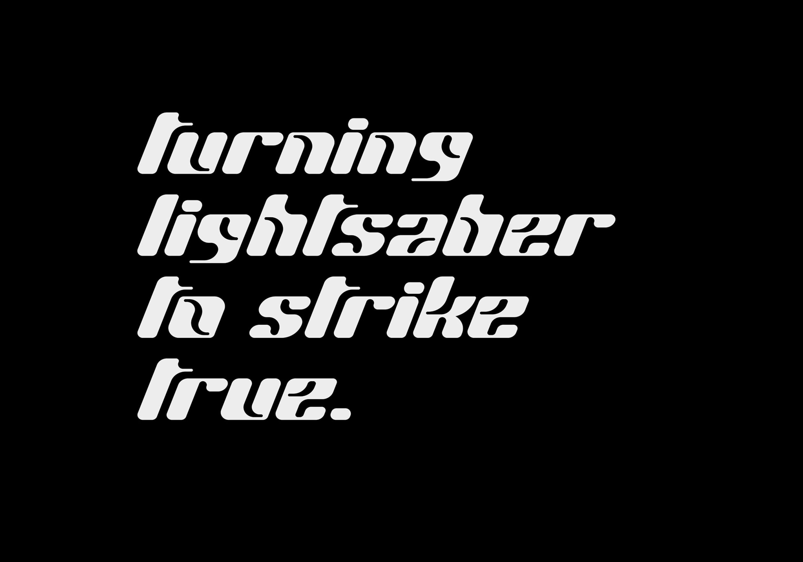 Snoke – Display font 时尚未来感装饰字体 设计素材 第4张