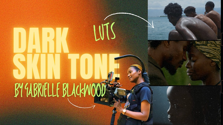 黑人深色肤色电影视觉外观颜色分级调色LUTS FOR DARK SKIN TONES , 第1张