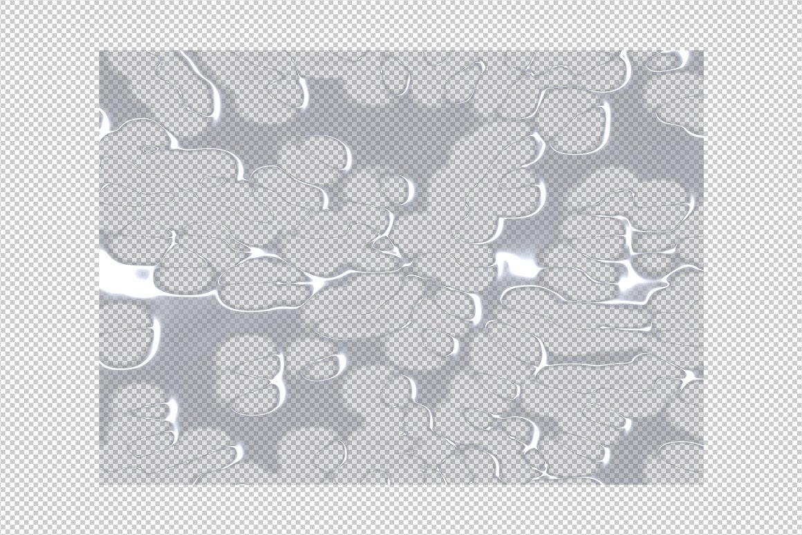 KESSENS 新潮创意酸性液体气泡透明效果海报封面设计PNG覆盖层 Liquid Overlays 图片素材 第9张