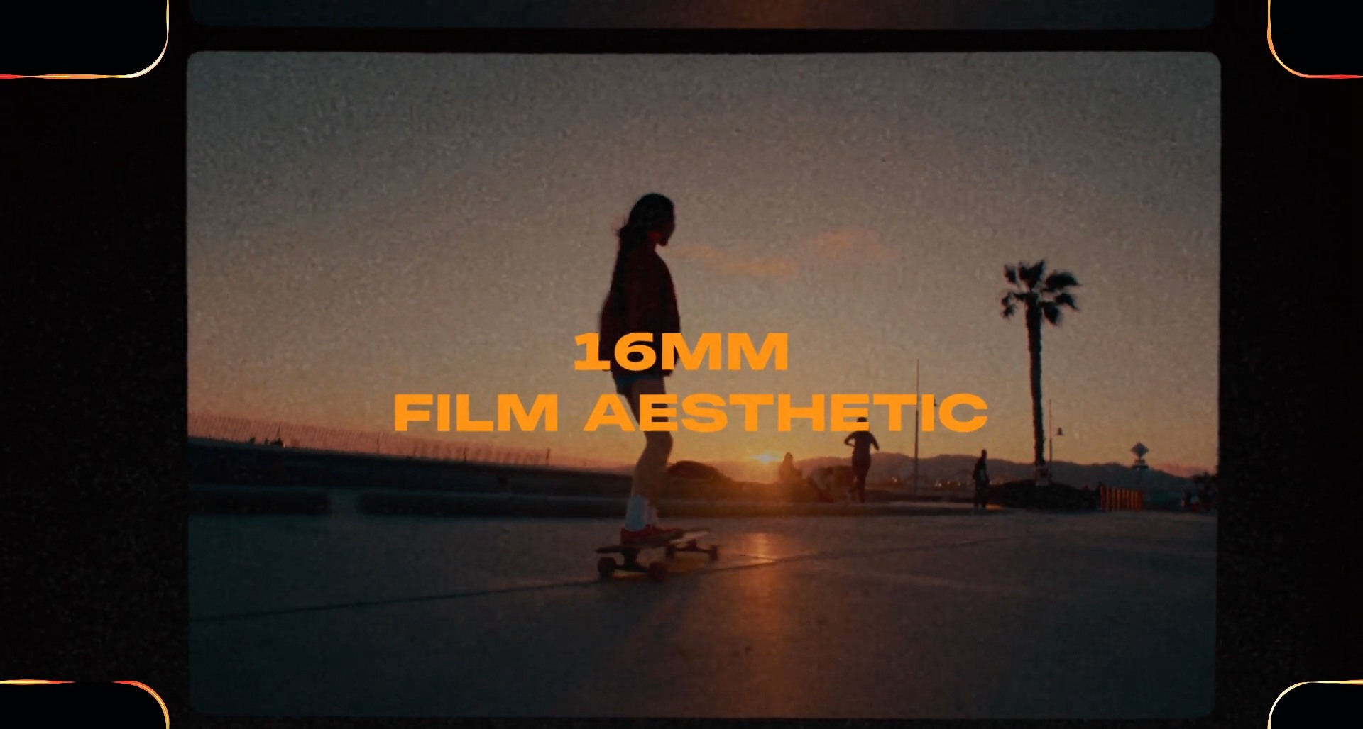 16种4K胶片美学叠加 PR Mogrt基本图形 + AE模板 16mm Film Aesthetic Overlays 影视音频 第1张