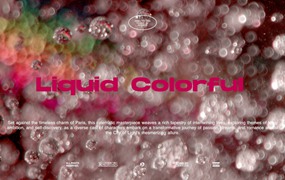 Artlist 多彩液体气泡闪亮玻璃反射模糊自然元素实拍视频素材 Oils and Fluids