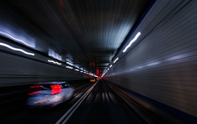 Artlist 城市交通隧道高速汽车自然景观延时拍摄视频素材 Time Lapse across the Country