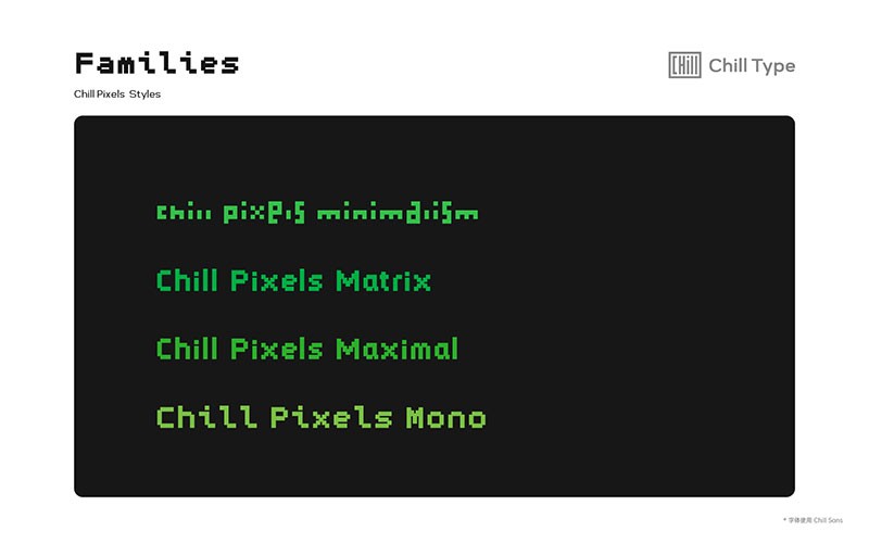 Chill Pixels 像素风英文字体，免费可商用 设计素材 第12张