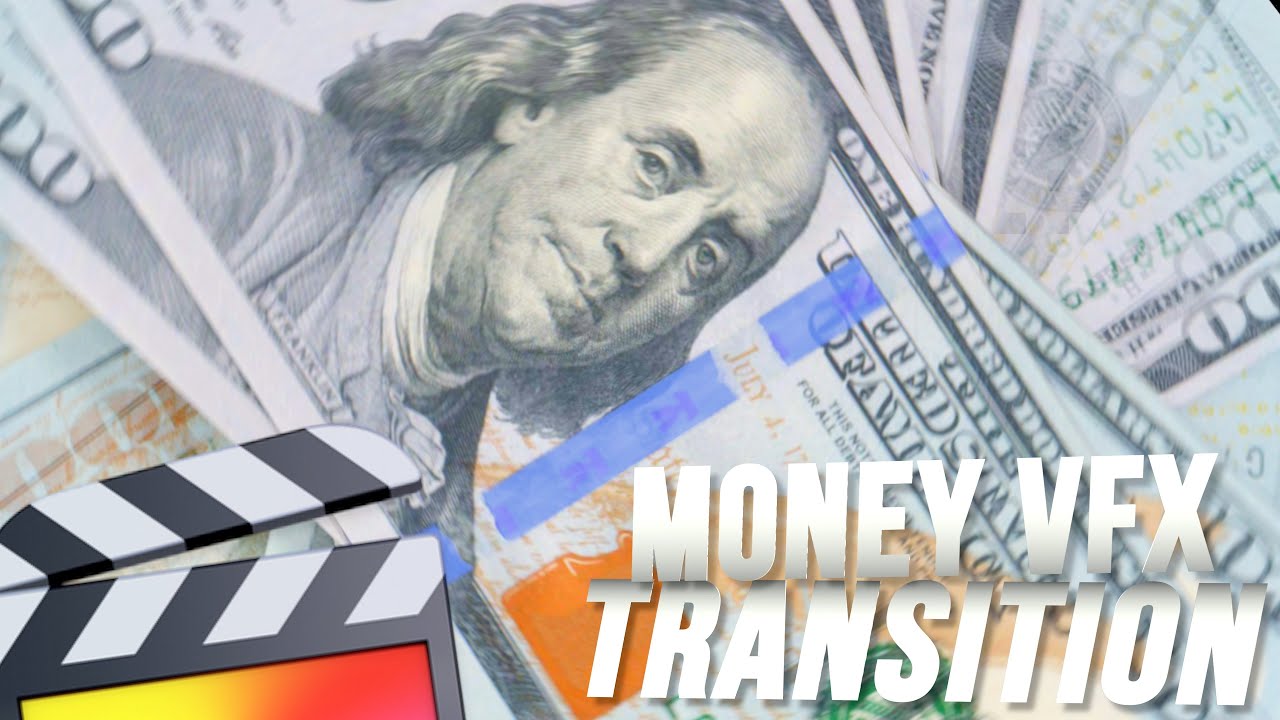 FCPX插件：15种嘻哈说唱风格金钱货币镜头飘散一键拖放转场过渡预设 Ryan Nangle - Money Transition Pack , 第1张