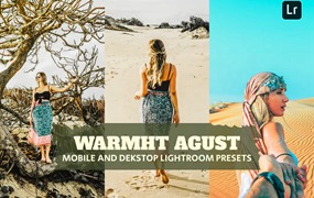 温暖八月人像旅拍摄影后期调色Lightroom预设 Warmht Agust Lightroom Presets Dekstop and Mobile