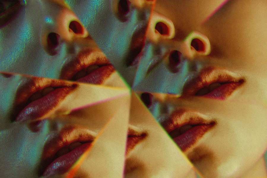 万花筒照片效果Photoshop设计模板 Prism Kaleidoscope Photo Effect , 第4张