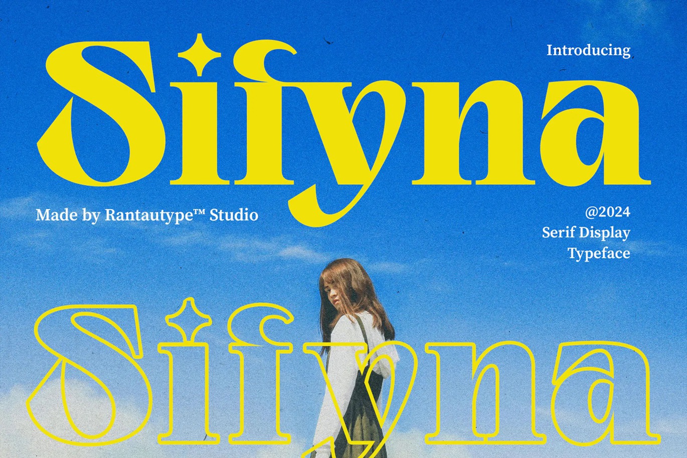 英文字体：现代优雅品牌杂志徽标设计衬线英文字体安装包 Sifyna Modern Serif Typeface , 第1张