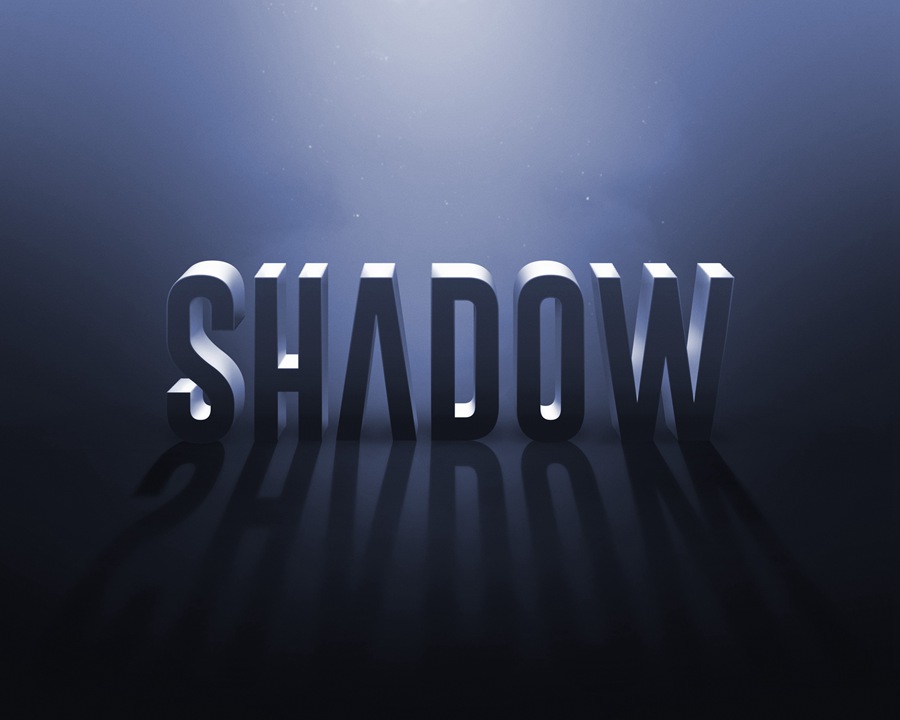 5个3D立体科幻电影大片标题海报文本PSD特效样机 Cinematic Shadow Text Effect , 第3张