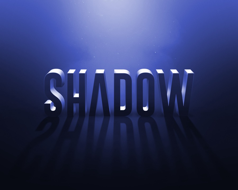 5个3D立体科幻电影大片标题海报文本PSD特效样机 Cinematic Shadow Text Effect , 第4张