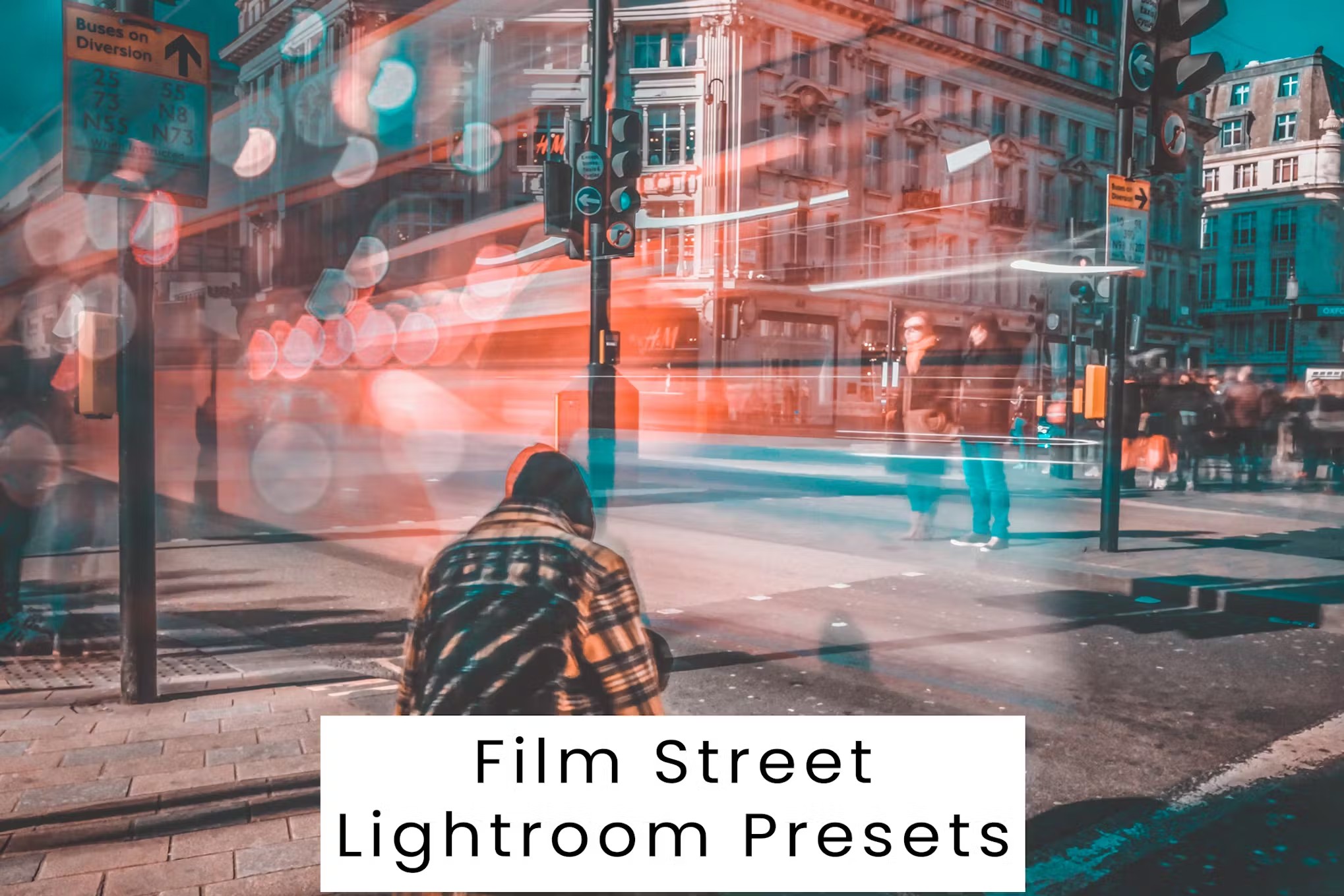电影大片质感街道旅拍摄影后期调色Lightroom预设 Lightroom Presets für Film Street 插件预设 第1张