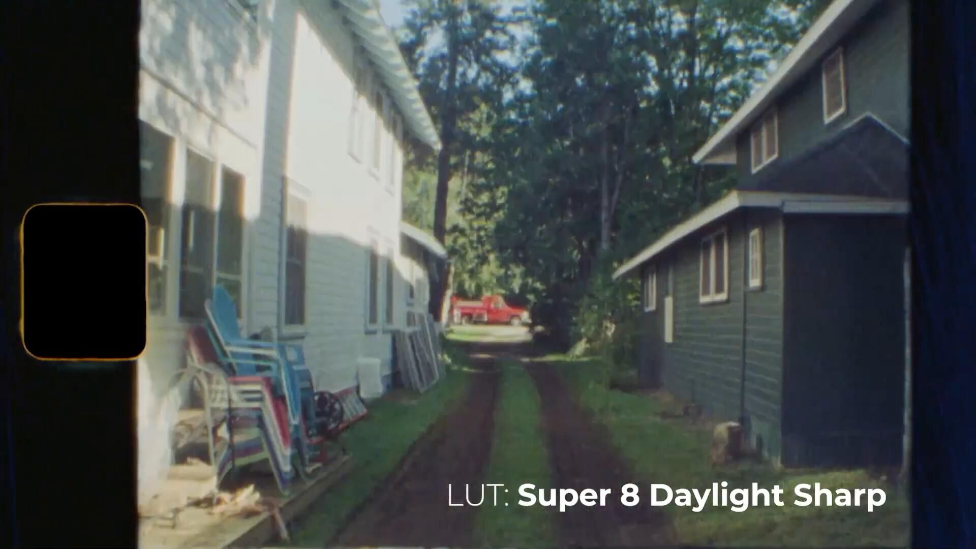 复古柯达Super 8情绪电影胶片感色彩日光夜景LUT调色预设包 , 第8张