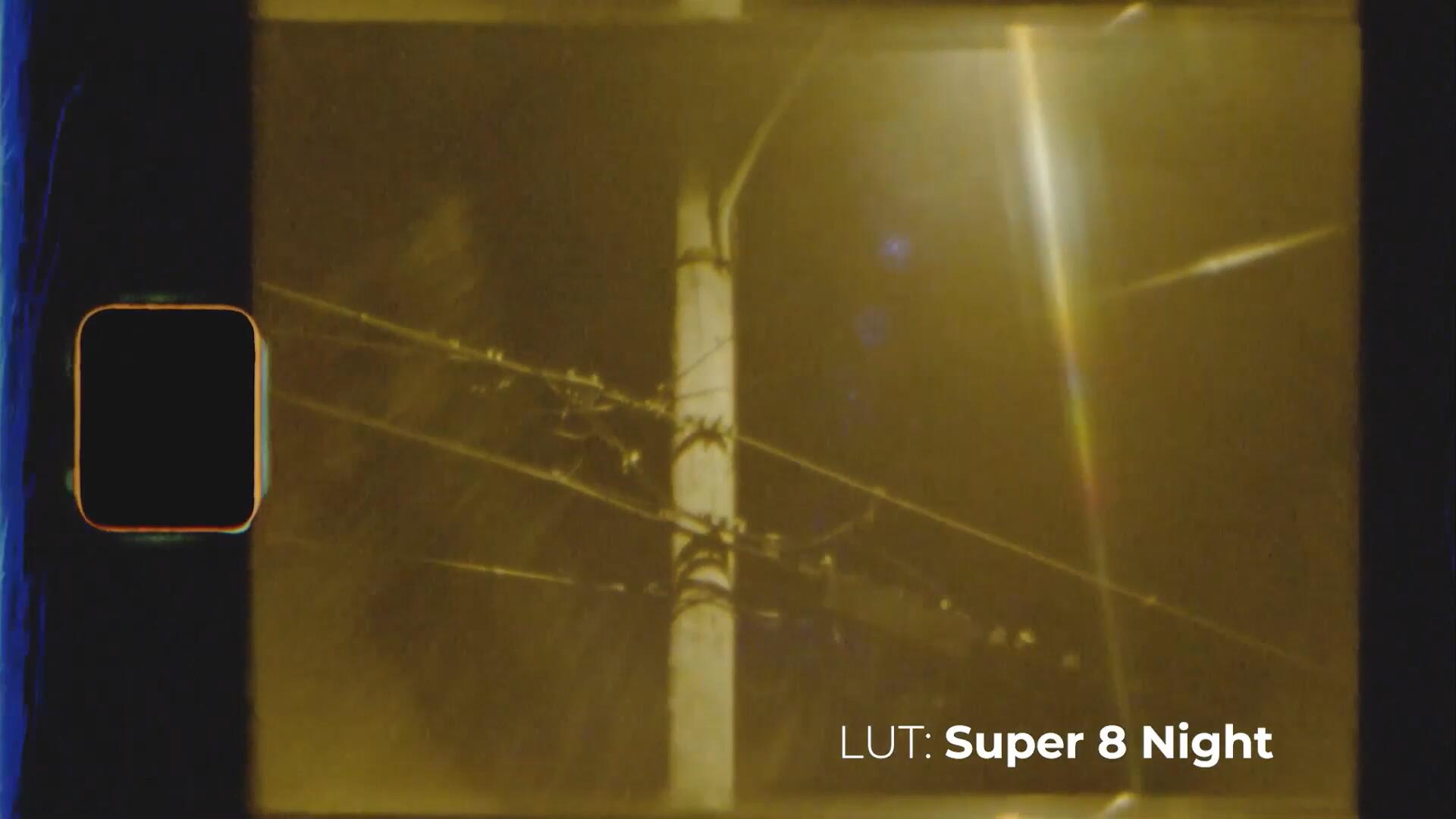 复古柯达Super 8情绪电影胶片感色彩日光夜景LUT调色预设包 , 第7张