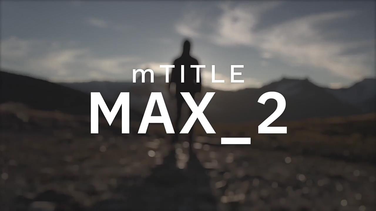 30种精美超级动力学大标题排版文本字幕动画预设FCPX插件 MotionVFX – mTitle MAX 2 , 第1张