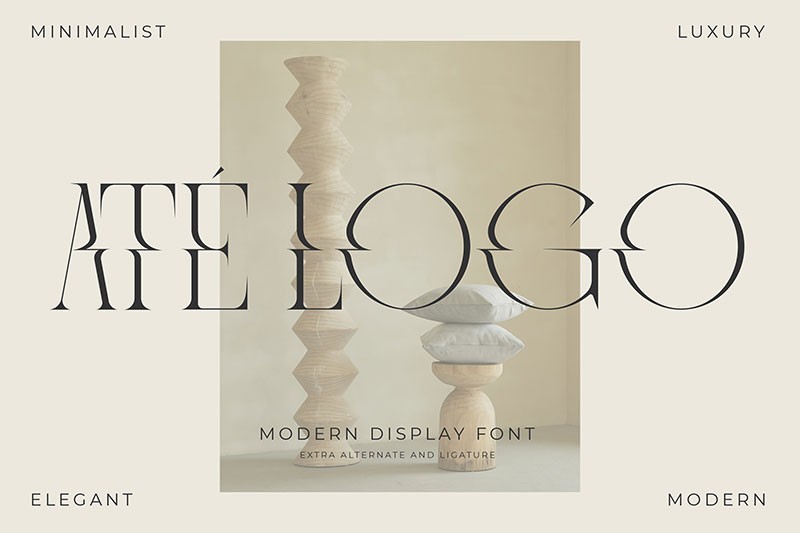 Meglona现代时尚英文衬线字体 设计素材 第8张