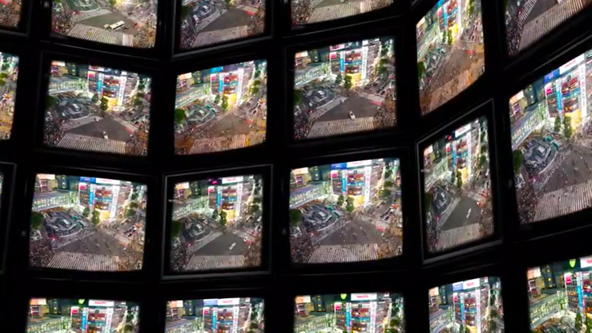 FCPX插件：13个复古老电视模拟多屏幕墙展示效果 , 第3张