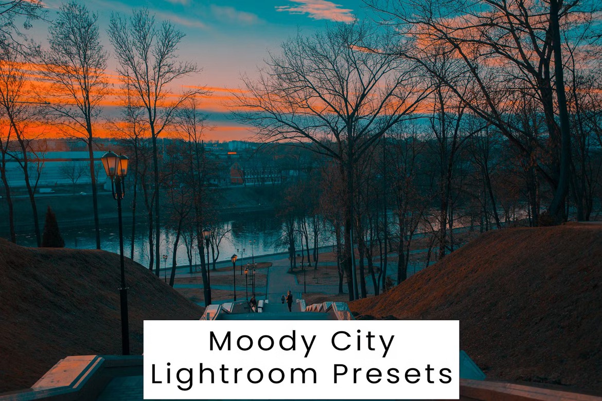 穆迪城市风景风光街拍摄影后期调色Lightroom预设 Moody City Lightroom Presets 插件预设 第1张