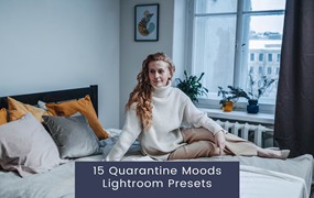 隔离情绪人像心情美学摄影后期调色Lightroom预设 15 Lightroom Presets für Quarantäne-Stimmungen