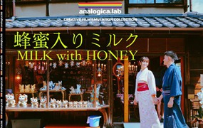 清新日系风格氧气氛围感色彩还原lut调色预设 Analogica Lab - Milk with Honey