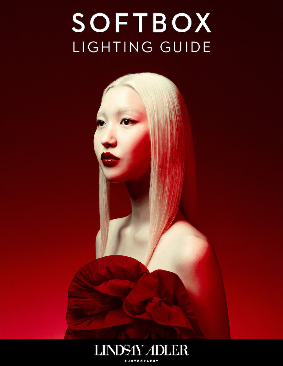 20种柔光箱照明指南时尚人像摄影灯光设置教程 Lindsay Adler The Softbox Lighting Guide , 第1张