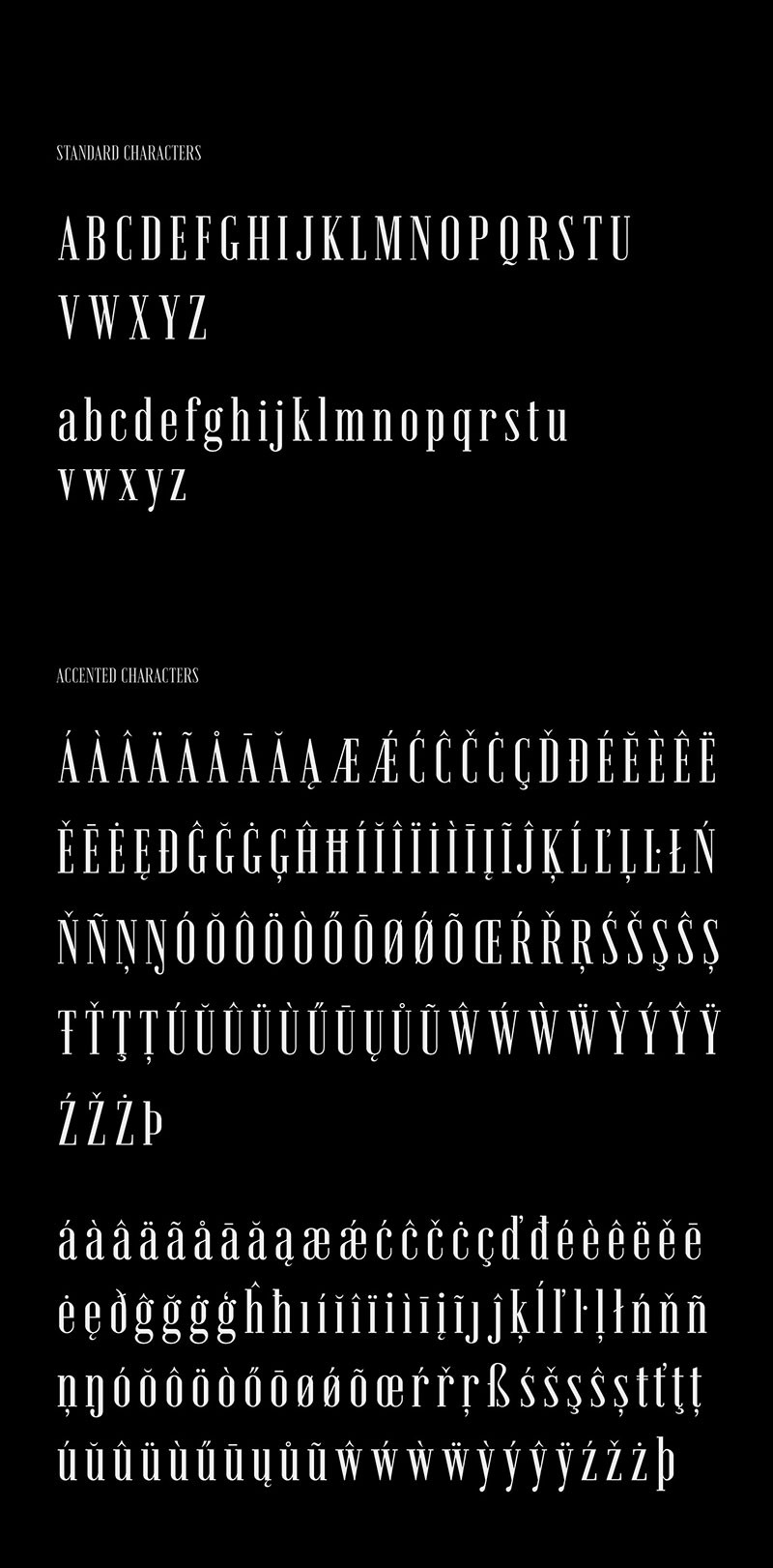 Emberly时尚杂志风英文字体，免费可商用 设计素材 第3张