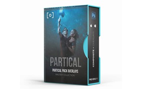 图片素材-PROEDU 100种摄影后期修图合成独特的粒子砂砾烟雾特效叠加素材包 Particle Pack – PRO EDU