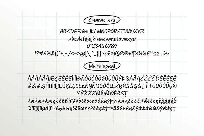 Solonote手写英文字体 设计素材 第3张