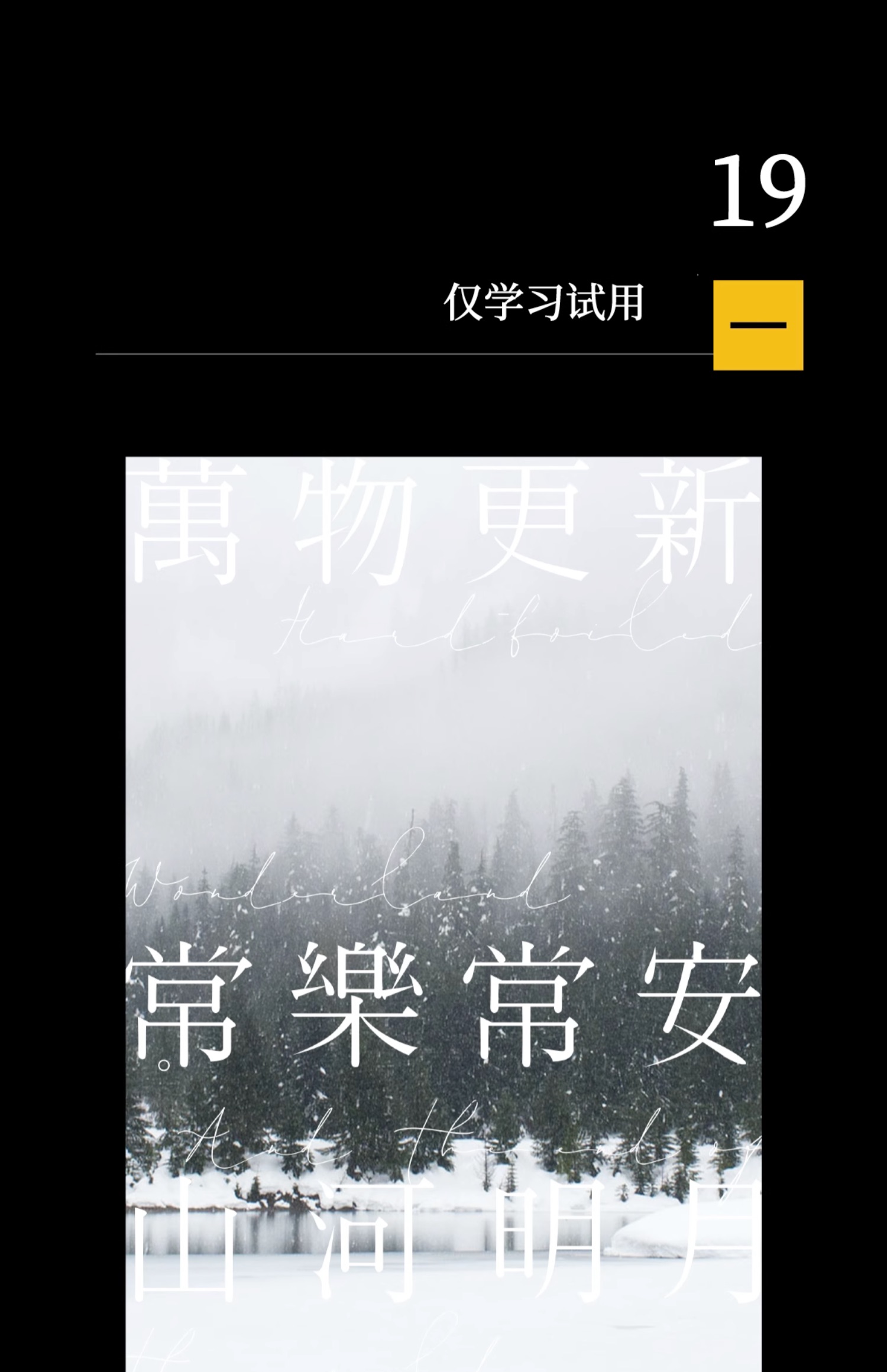 24个文艺古风宋体字体书籍展览海报排版视频剪辑中文字体 , 第20张