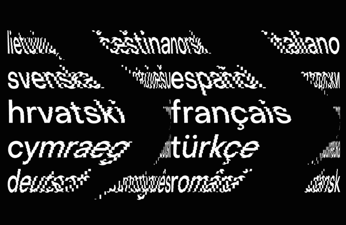 8款现代极简瑞士新格罗泰克几何西文排版印刷字体家族Object Sans by Pangram Pangram , 第8张
