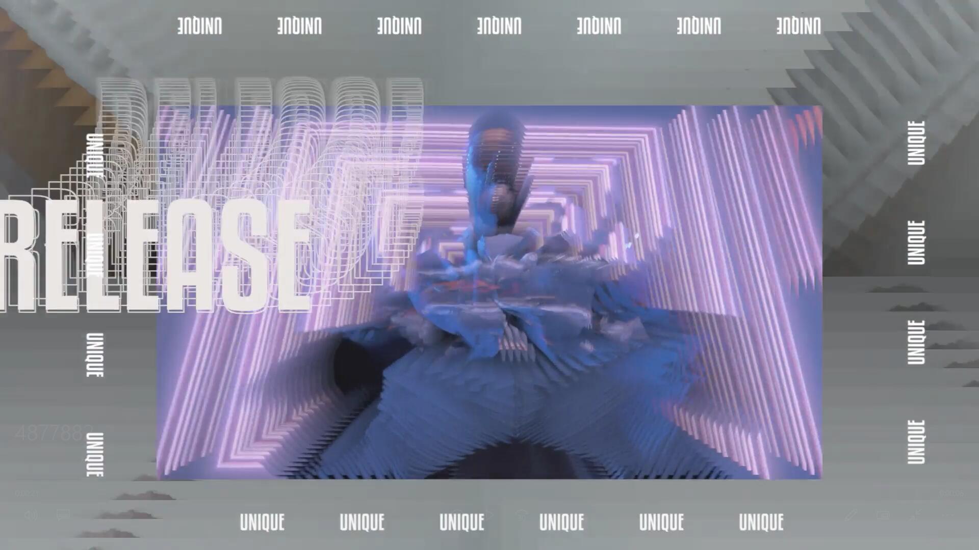 FCPX插件：90年代抽象失真动态时尚垃圾摇滚音乐视频街头排版效果包 , 第2张