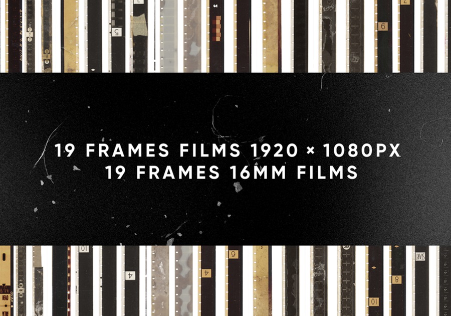 Jorge Salazares 高分辨率复古胶片燃烧电影遮罩镜头边框PNG&JPG图片素材 Frames Films 图片素材 第2张