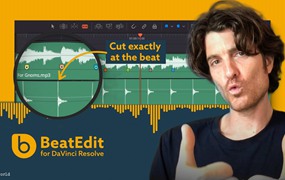 达芬奇插件：音乐鼓点自动节拍打点标记剪辑动画 BeatEdit V1.2.001 Win/Mac+使用教程