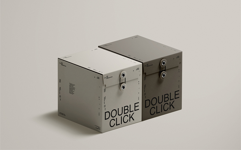 高级质感方形产品礼品礼盒包装纸盒打包盒样机PSD模板设计素材 样机素材 第3张