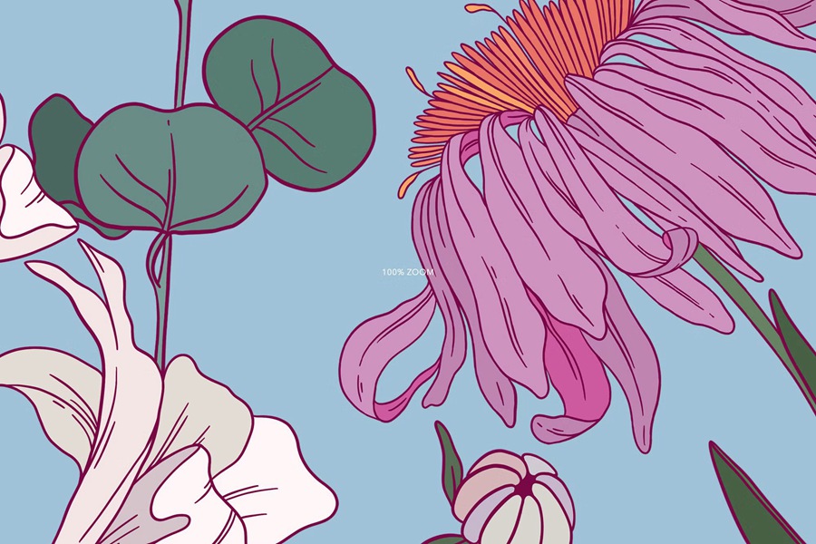 高品质植物花卉图形套装自然图案图形装饰家居纺织品、墙纸、包装、设计时装系列 Enigma. Floral Pattern and Graphics , 第10张